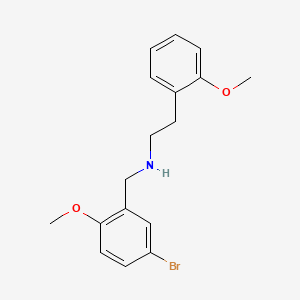 N-(5-BROMO-2-METHOXYBENZYL)-N-(2-METHOXYPHENETHYL)AMINE