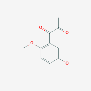 molecular formula C11H12O4 B4589497 1-(2,5-Dimethoxyphenyl)propane-1,2-dione 