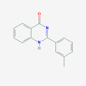 molecular formula C15H12N2O B458950 2-(3-Methylphenyl)quinazolin-4-ol CAS No. 18818-40-1