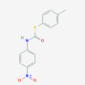 S-(4-methylphenyl) 4-nitrophenylthiocarbamate