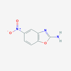 molecular formula C7H5N3O3 B458975 5-Nitrobenzo[d]oxazol-2-amine CAS No. 64037-16-7