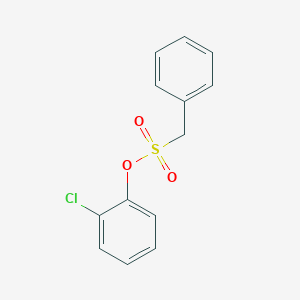 2-Chlorophenyl phenylmethanesulfonate