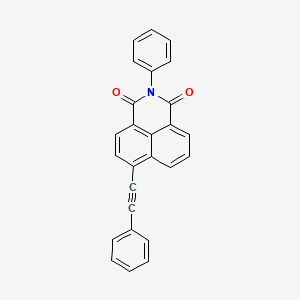 2-phenyl-6-(phenylethynyl)-1H-benzo[de]isoquinoline-1,3(2H)-dione