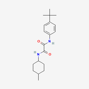 N-(4-tert-butylphenyl)-N'-(4-methylcyclohexyl)ethanediamide