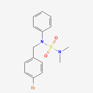 N-(4-bromobenzyl)-N',N'-dimethyl-N-phenylsulfamide