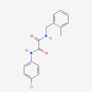 N-(4-chlorophenyl)-N'-(2-methylbenzyl)ethanediamide