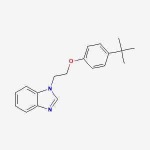 1-[2-(4-tert-butylphenoxy)ethyl]-1H-benzimidazole