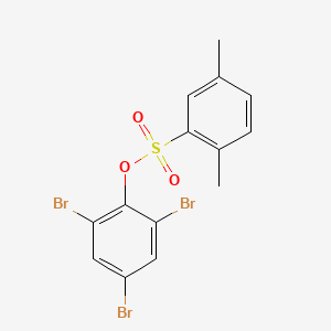 2,4,6-tribromophenyl 2,5-dimethylbenzenesulfonate