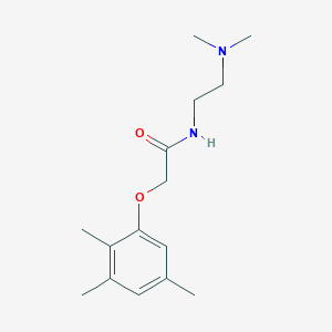 N-[2-(dimethylamino)ethyl]-2-(2,3,5-trimethylphenoxy)acetamide