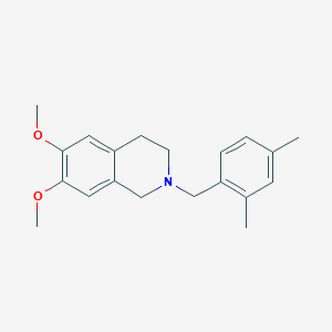 2-(2,4-dimethylbenzyl)-6,7-dimethoxy-1,2,3,4-tetrahydroisoquinoline