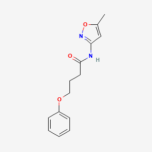 N-(5-methyl-3-isoxazolyl)-4-phenoxybutanamide