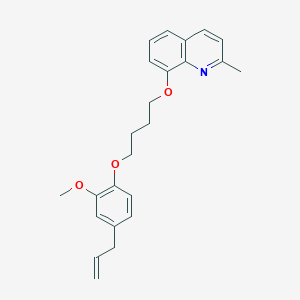 8-[4-(4-allyl-2-methoxyphenoxy)butoxy]-2-methylquinoline