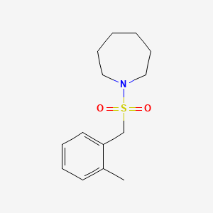 1-[(2-methylbenzyl)sulfonyl]azepane