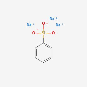 molecular formula C6H5Na3O3Si B4591998 trisodium phenylsilanetriolate 