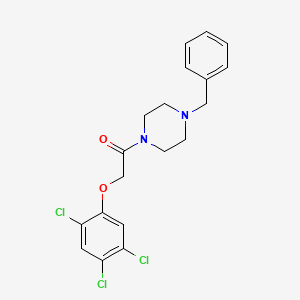 1-benzyl-4-[(2,4,5-trichlorophenoxy)acetyl]piperazine