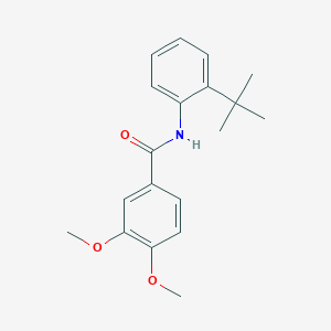 N-(2-tert-butylphenyl)-3,4-dimethoxybenzamide