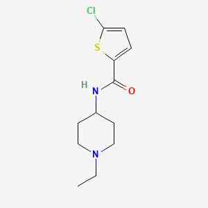 5-chloro-N-(1-ethylpiperidin-4-yl)thiophene-2-carboxamide