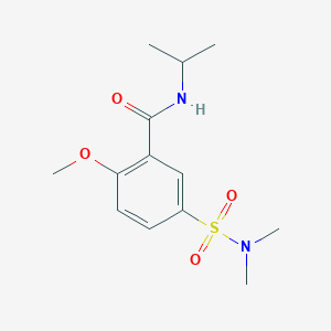 5-[(dimethylamino)sulfonyl]-N-isopropyl-2-methoxybenzamide