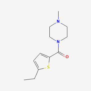 (5-ETHYL-2-THIENYL)(4-METHYLPIPERAZINO)METHANONE