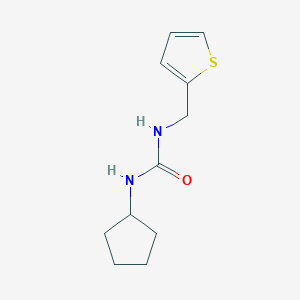 N-cyclopentyl-N'-(2-thienylmethyl)urea