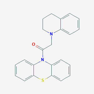 2-(3,4-dihydroquinolin-1(2H)-yl)-1-(10H-phenothiazin-10-yl)ethanone