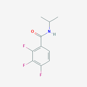 molecular formula C10H10F3NO B4595449 2,3,4-trifluoro-N-isopropylbenzamide 