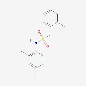 N-(2,4-dimethylphenyl)-1-(2-methylphenyl)methanesulfonamide