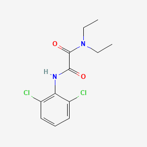 molecular formula C12H14Cl2N2O2 B4595663 N'-(2,6-二氯苯基)-N,N-二乙基乙二酰胺 