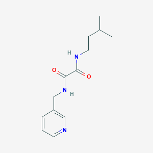 N-(3-methylbutyl)-N'-(pyridin-3-ylmethyl)oxamide