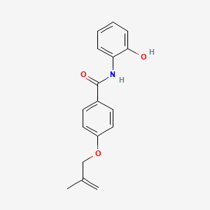 N-(2-hydroxyphenyl)-4-[(2-methylprop-2-en-1-yl)oxy]benzamide