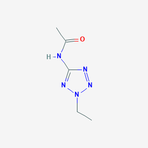 molecular formula C5H9N5O B4595956 N-(2-ethyl-2H-tetrazol-5-yl)acetamide 