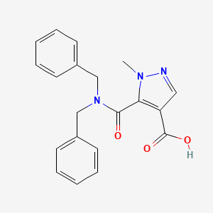 5-[(dibenzylamino)carbonyl]-1-methyl-1H-pyrazole-4-carboxylic acid