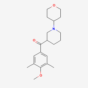 (4-methoxy-3,5-dimethylphenyl)[1-(tetrahydro-2H-pyran-4-yl)-3-piperidinyl]methanone