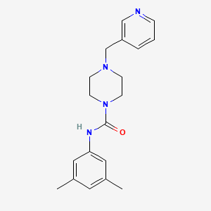 N-(3,5-dimethylphenyl)-4-(3-pyridinylmethyl)-1-piperazinecarboxamide