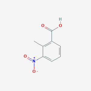 molecular formula C8H7NO4 B045969 2-甲基-3-硝基苯甲酸 CAS No. 1975-50-4