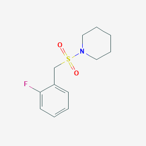 1-[(2-fluorobenzyl)sulfonyl]piperidine