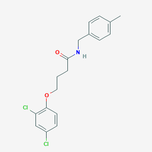 4-(2,4-dichlorophenoxy)-N-(4-methylbenzyl)butanamide