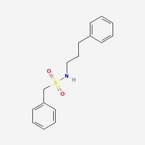 1-phenyl-N-(3-phenylpropyl)methanesulfonamide