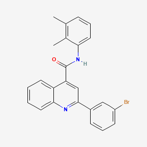 2-(3-bromophenyl)-N-(2,3-dimethylphenyl)-4-quinolinecarboxamide