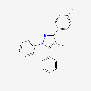 4-methyl-3,5-bis(4-methylphenyl)-1-phenyl-1H-pyrazole