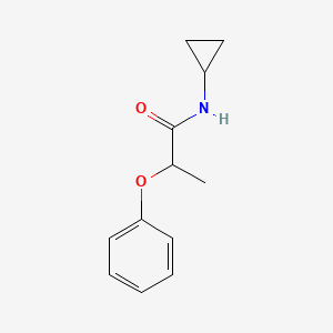 N-cyclopropyl-2-phenoxypropanamide