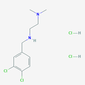 N'-(3,4-dichlorobenzyl)-N,N-dimethylethane-1,2-diamine dihydrochloride