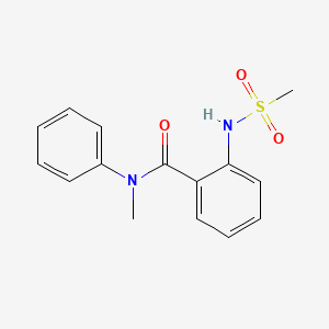 N-methyl-2-[(methylsulfonyl)amino]-N-phenylbenzamide