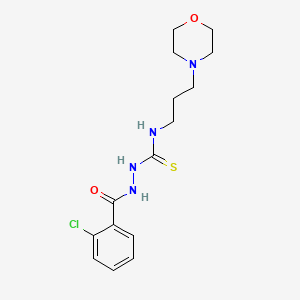 2-(2-CHLOROBENZOYL)-N~1~-(3-MORPHOLINOPROPYL)-1-HYDRAZINECARBOTHIOAMIDE