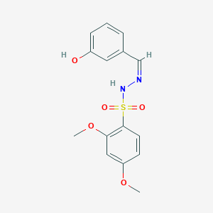 N'-(3-hydroxybenzylidene)-2,4-dimethoxybenzenesulfonohydrazide