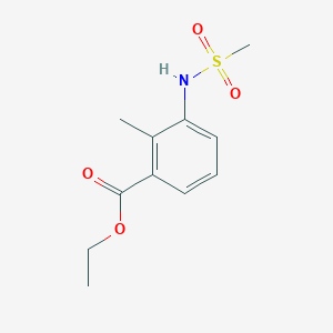 ethyl 2-methyl-3-[(methylsulfonyl)amino]benzoate