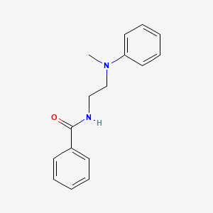 N-{2-[methyl(phenyl)amino]ethyl}benzamide