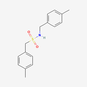 N-(4-methylbenzyl)-1-(4-methylphenyl)methanesulfonamide