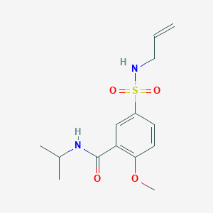 5-[(allylamino)sulfonyl]-N-isopropyl-2-methoxybenzamide