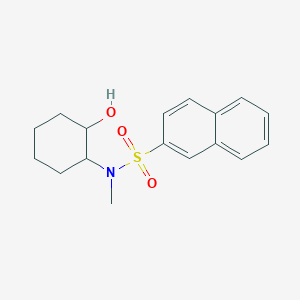 N-(2-hydroxycyclohexyl)-N-methyl-2-naphthalenesulfonamide